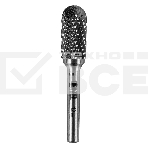 Борфреза по металлу Denzel твердосплавная, цилиндрическая закругленная, тип-С, 12 мм, фото 1