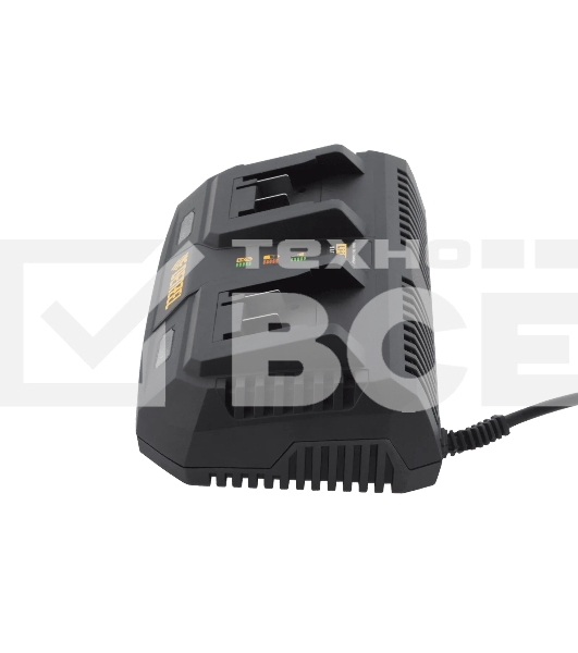 Устройство зарядное для аккумуляторов Denzel IBC-18-3.0-2, Li-Ion, 18В, 3,0 А, для двух батарей