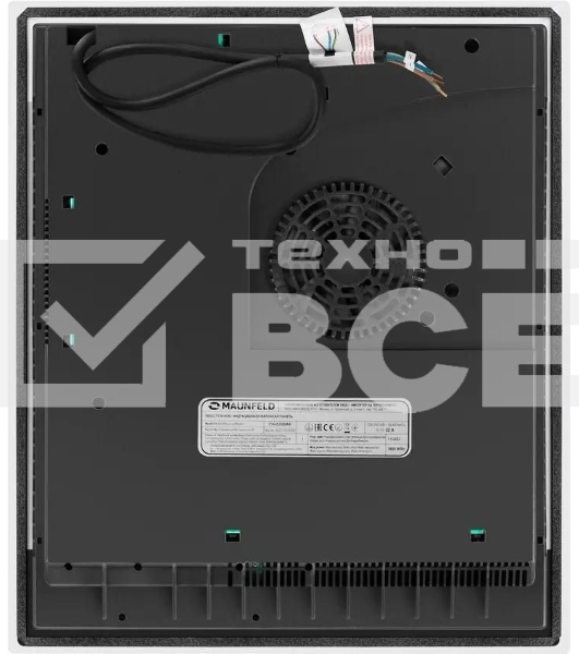 Индукционная варочная панель Maunfeld CVI453SBWH Inverter, конфорок: 3 шт., стеклокерамика, независимая, белый