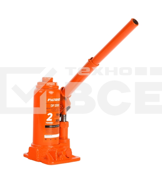 Домкрат бутылочный PATRIOT DB 2000 2T (высота min 158)