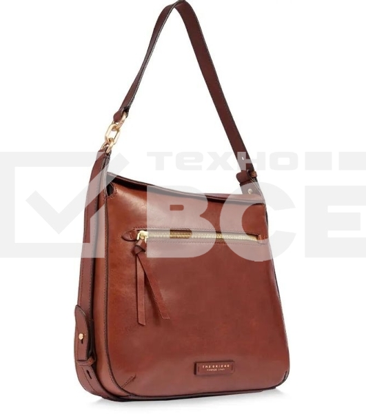 Сумка женская The Bridge Ingrid 04572501/14 коричневая натур.кожа