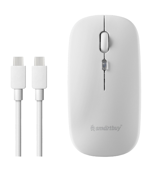 Мышь беспроводная Dual BT+USB с зарядкой Smartbuy X31 белая (SBM731DW) /100.  '