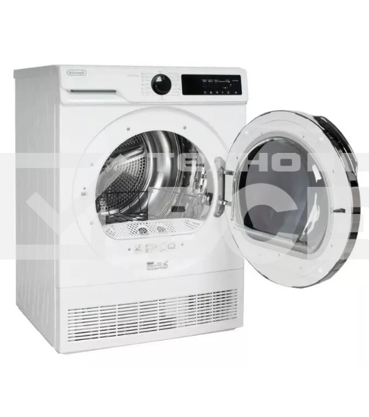 Сушильная машина DeLonghi DTD 8105 C FABIO белый, 8 кг, сушка - конденсационная, программ - 15, 59.6 x 84.5 x 56.3 см