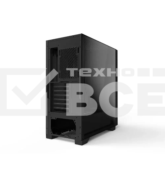 Корпус Azza Celesta F черный без БП ATX 5x120mm 5x140mm 2xUSB2.0 1xUSB3.0 audio bott PSU