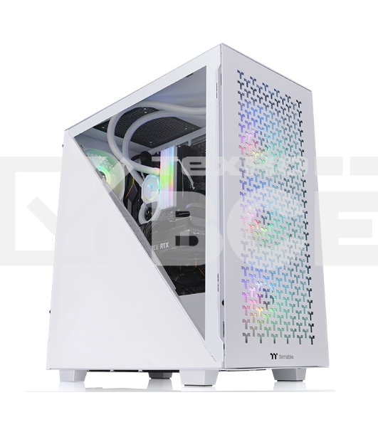 Компьютерный корпус Thermaltake Divider 300 TG Air Snow CA-1S2-00M6WN-02 Snow/Win/SPCC/Tempered Glass*1/Mesh Front Panel/120mm Standard Fan*2 (528610)