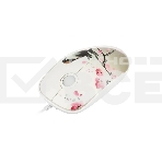 Мышь проводная Qumo Office M43 Serenity белый, 1000 dpi, USB, кнопки - 3, фото 1