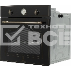 Духовой шкаф Электрический LEX EDM 6070С BL черный, встраиваемый, фото5