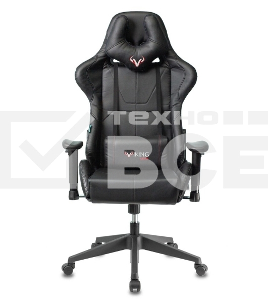 Кресло игровое Бюрократ VIKING 5 AERO BLACK EDITION черный искусственная кожа