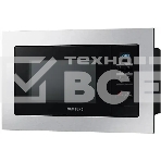 Микроволновая печь встраиваемая Samsung MS23A7013AT/BW серебристый/чёрный, 23 л, 1150 Вт, переключатели - кнопки, фото 1