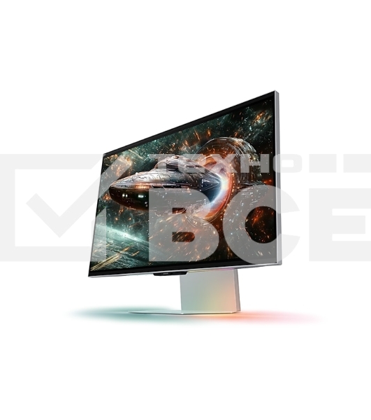 Монитор 27' Samsung Odyssey 3D G90XF IPS 3840x2160, 165 Гц, 1 мс, 16:9, 350 кд/м², 2xHDMI 2.1, DP, USB Hub (2x USB 3.2), 3D без очков, Edge Lighting, динамики (2x5 Вт), FreeSync, G-Sync, HDR10, черный