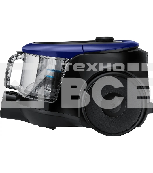 Пылесос Samsung VC18M21B0S2 синий, 380/1800 Вт, уборка сухая, пылесборник контейнер 1.5 л