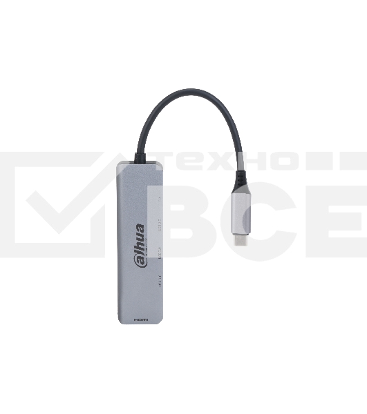 Док станция Dahua 5 in 1 USB 3.1 Type-C to HDMI + USB 3.0 + PD Docking Station