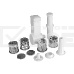 Мясорубка электрическая Willmark WMG-2083W (2200Вт, 2 решетки.,реверс,гар.2 года,белый), фото3