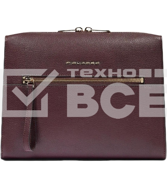 Сумка женская Piquadro Patricia CA6776W140/BO бургунди натур.кожа