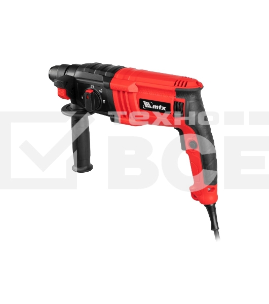 Перфоратор электрический MTX MRH-600-22, SDS-Plus, 600 Вт, 2,2 Дж, 3 плюс 1 реж.