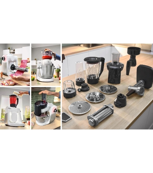 Кухонная машина Bosch MUMS6EW00 планетар.вращ. 1600Вт белый