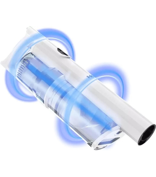 Пылесос вертикальный Haier HVC150 белый, питание от аккумулятора, 150 Вт, уборка сухая, пылесборник 0.8 л