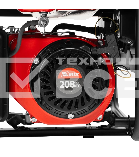 Генератор бензиновый MTX RS-3500, 2,8 кВт, 230В, ручной стартер