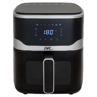 Аэрогриль JVC JK-MB052 черный, 1800 Вт, 6 л, сенсор, 7 программ