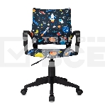 Кресло детское Бюрократ Burokids 1 мультиколор шаттл крестов. пластик, фото2