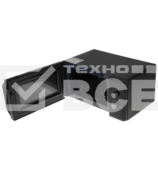 Микроволновая печь Samsung MS23K3614AK черный/серебристый, 23 л, 800 Вт, переключатели - поворотный механизм