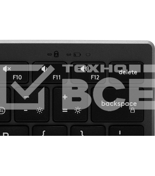 Клавиатура беспроводная A4Tech Fstyler FBX51C серый USB BT/Radio slim Multimedia