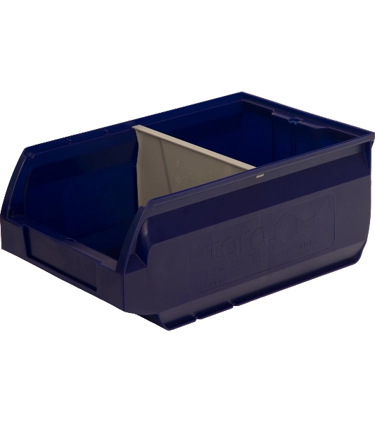 Ящик сплошной ТАРА.РУ Milano 5003 синий 350х230х150мм PP 10037