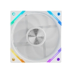 Вентилятор для корпуса Eurocase EU-FN120ARGB_12 WH YH1225 White,120 ARGB fan 3pin+AURA 5V3pin female and male connector with brown box,3pcs in big bro, фото5