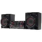 Мини-аудиосистема LG CJ44 черный 480Вт FM USB BT, фото 1