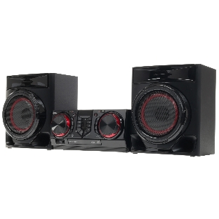 Мини-аудиосистема LG CJ44 черный 480Вт FM USB BT