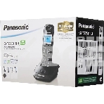 Телефон беспроводной (DECT) Panasonic KX-TG2511RUT (титан) {АОН, Caller ID,спикерфон на трубке,переход в Эко режим одним нажатием}, фото5