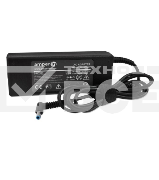 Блок питания (сетевой адаптер) Amperin AI-HP90C для ноутбуков HP 19.5V 4.62A 4.5x3.0mm 90W