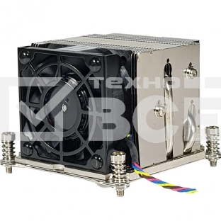 Кулер серверный Ablecom ACL-S20070 черный, 60 мм, алюминий/медь, 8400 об/мин, 52 дБ, 4 pin, 145 Вт, 64.5 мм