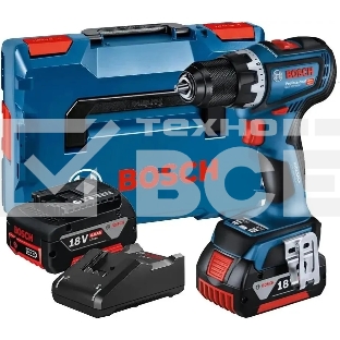Дрель-шуруповерт Bosch GSR 18V-90 Аккумуляторная, Кейс