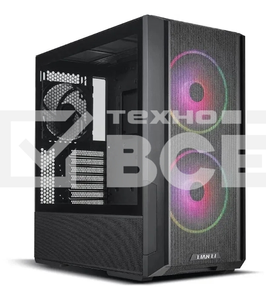 Компьютерный корпус Lian-Li Lancool 216 черный без БП ATX 2xUSB3.0 audio bott PSU