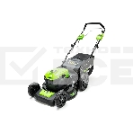 Газонокосилка аккумуляторная GreenWorks GD40LM46SP 40В, 46см, самоходная (без аккумуляторной батареи и зарядного устройства)  (2506807), фото 1