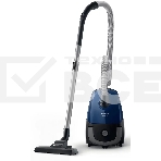 Пылесос Philips FC8240/09 синий/черный, 900 Вт, уборка сухая, пылесборник мешок, 3 л, фото 1