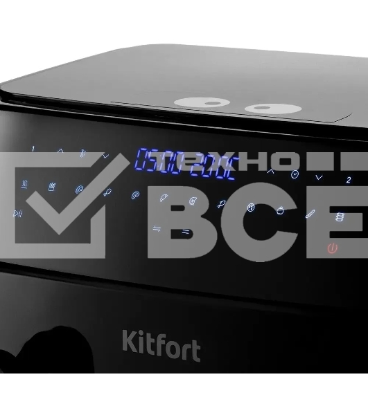 Аэрогриль Kitfort КТ-2250 1750Вт черный