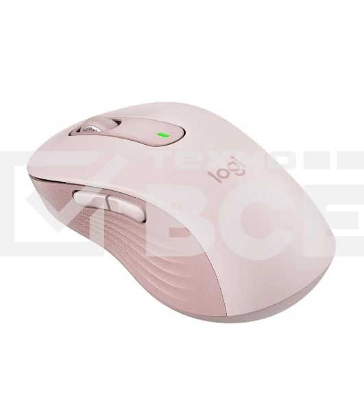 Мышь беспроводная Logitech Signature M650 розовый, 4000 dpi, радиоканал, Bluetooth, USB, кнопки - 5