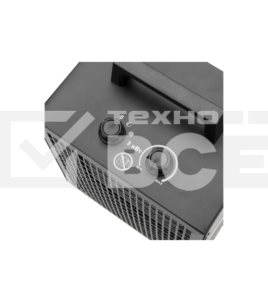 Пушка тепловая электрическая Rexant 60-0042 квадратная, PTC, 3кВт