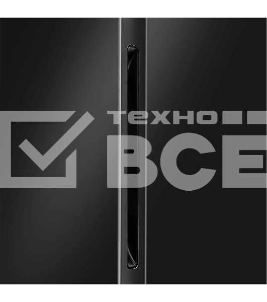 Холодильник Maunfeld MFF177NFBE черный, двухкамерный, 263/170 л, морозилка сбоку, Total No Frost, Side by Side