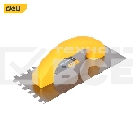 Кельма зубчатая прямоугольная Deli DL509310 230х100мм, фото 1