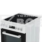 Плита электрическая Beko FSM57300GW белый, конфорок 4 электрических, духовка 55 л, 50 см x 85 см x 60 см, фото3