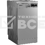 Посудомоечная машина Hotpoint HFS 2C85 DW X отдельностоящая, нержавеющая сталь, фото 1