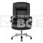 Кресло руководителя Бюрократ T-9925SL/BLACK черный, кожа, крестовина хром, фото16