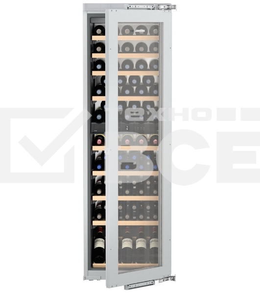 Встраиваемый винный шкаф Liebherr EWTdf 3553-26 001, нержавеющая сталь