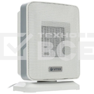 Тепловентилятор Vitek VT-2052 GY, серый, 1500 Вт, 20 м2, электронный термостат