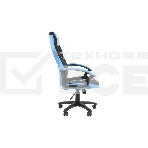 Кресло игровое Chairman game 26 черный/голубой New (7156517) Россия, фото3