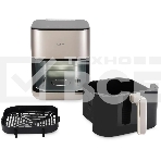 Аэрогриль Hyundai HYF-4009 1800Вт шампань/черный, фото4