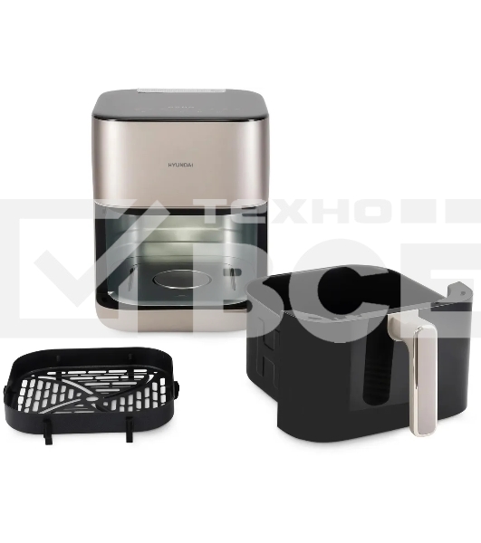 Аэрогриль Hyundai HYF-4009 1800Вт шампань/черный